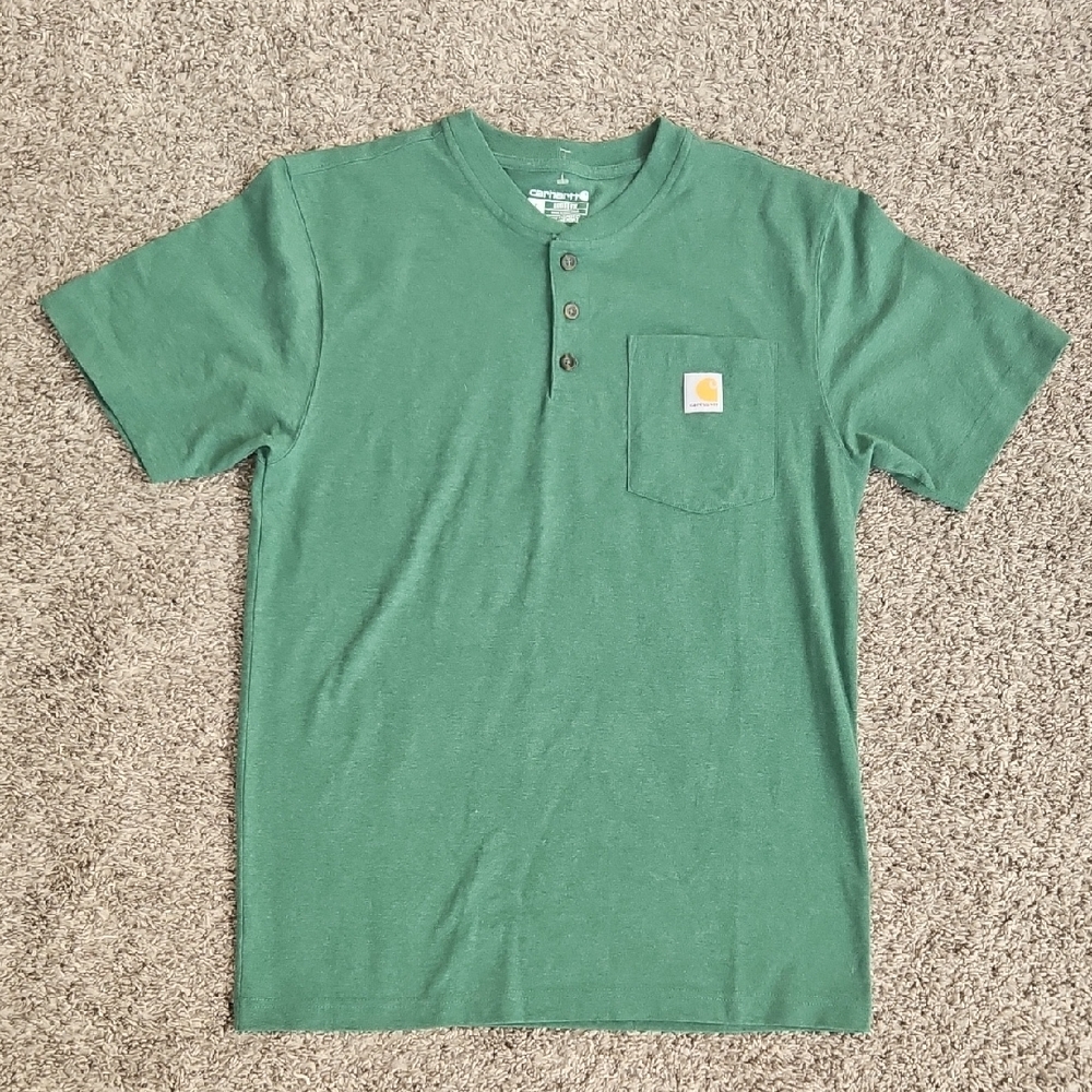 Carhartt Green Henley Shirt